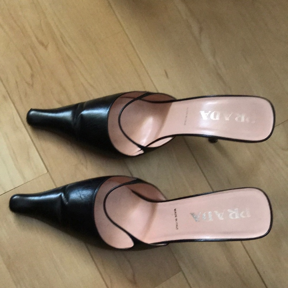 Authentic Prada mules